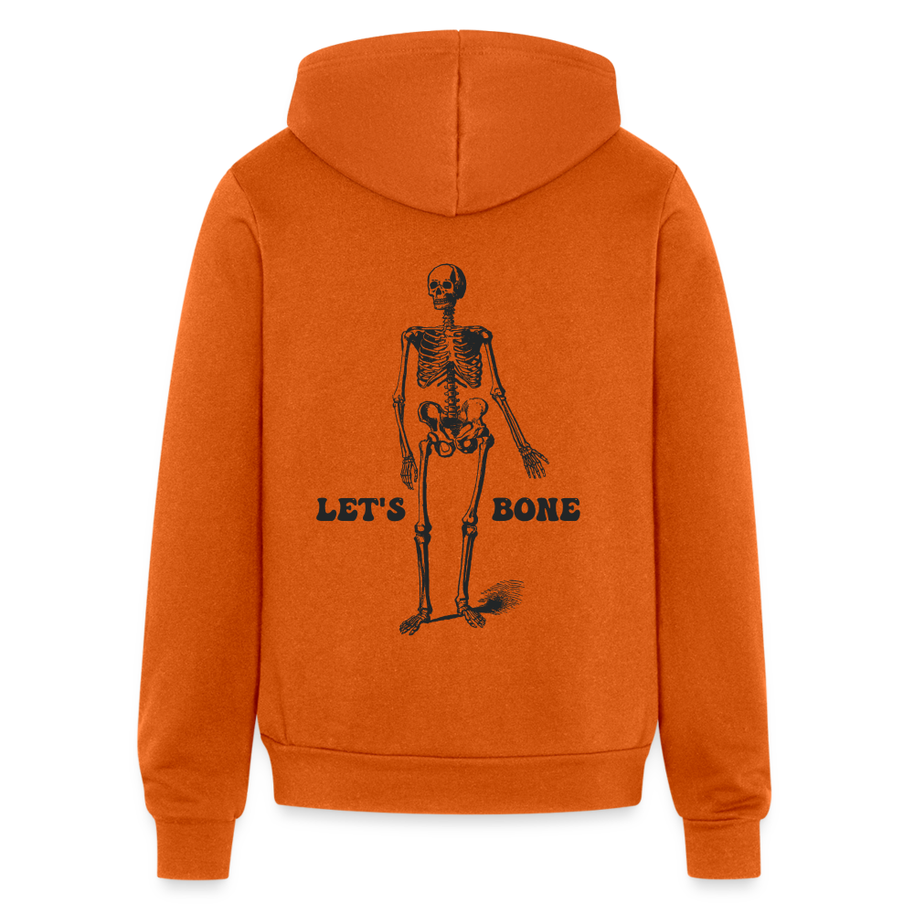 Let's Bone Unisex Zip-Up Hoodie - autumn