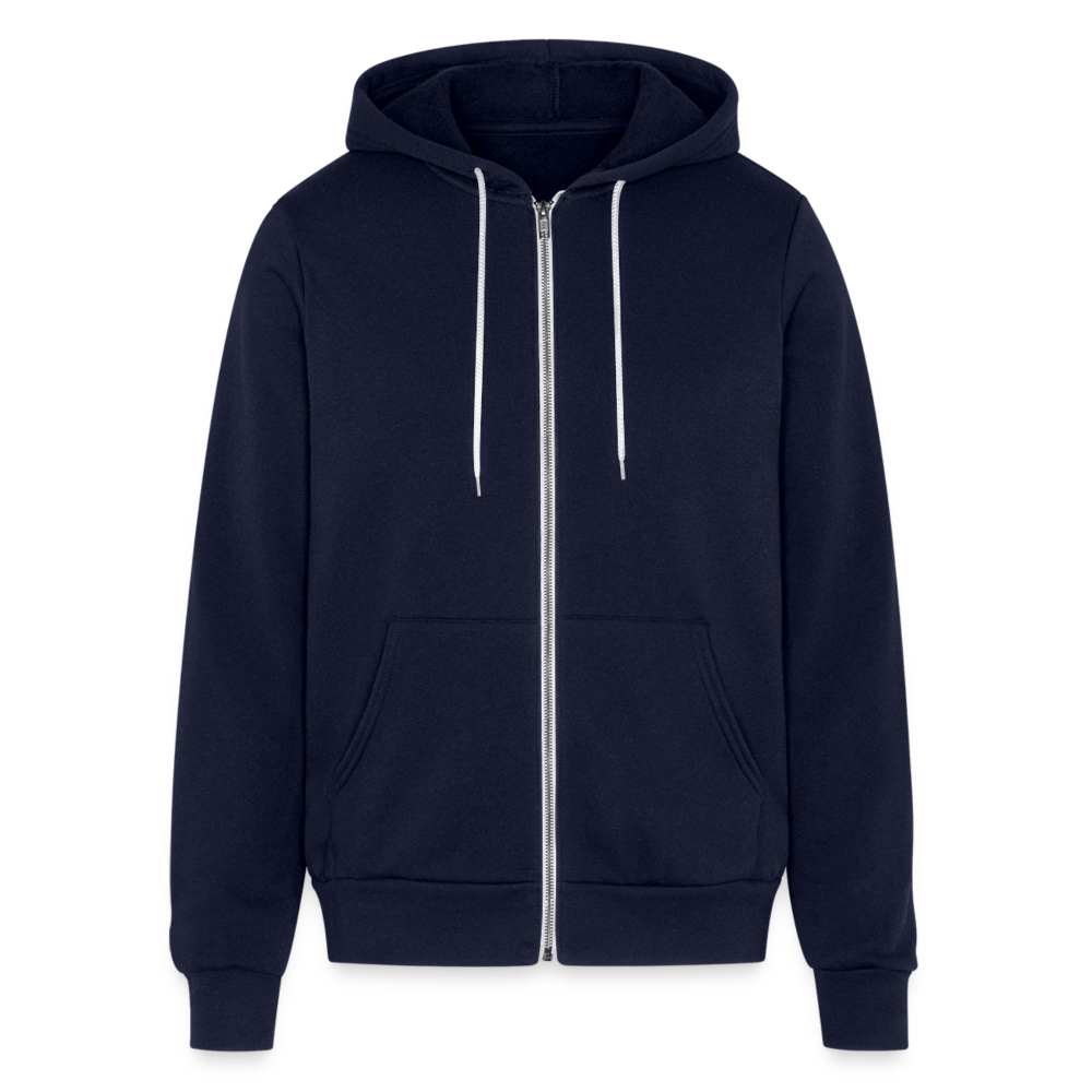 Let Your Spirit Roam Zip-Up Hoodie - navy