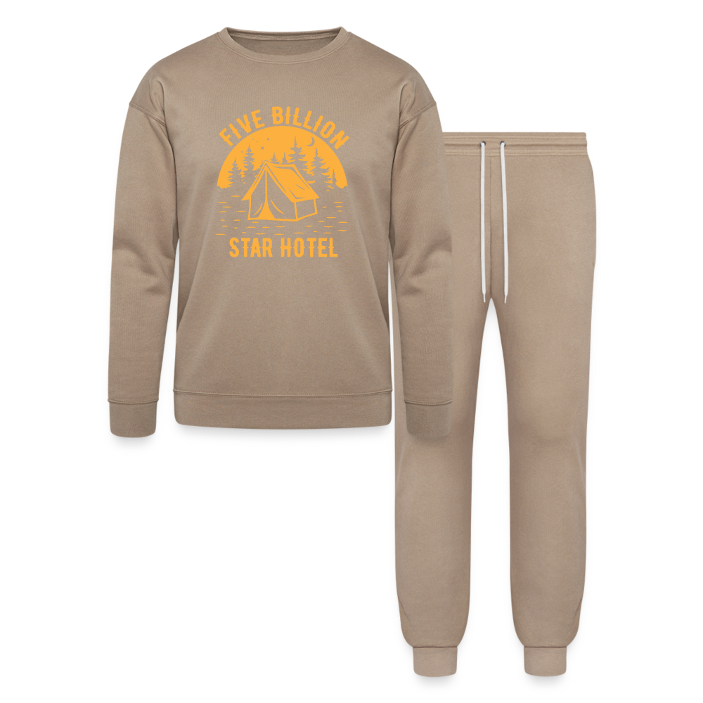 Five Billion Star Hotel Bella + Canvas Unisex Lounge Wear Set - tan