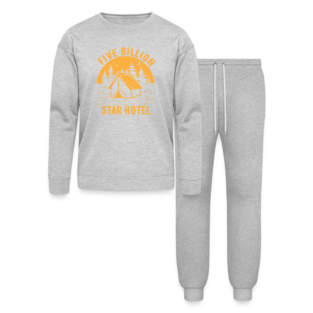 Five Billion Star Hotel Bella + Canvas Unisex Lounge Wear Set - heather gray