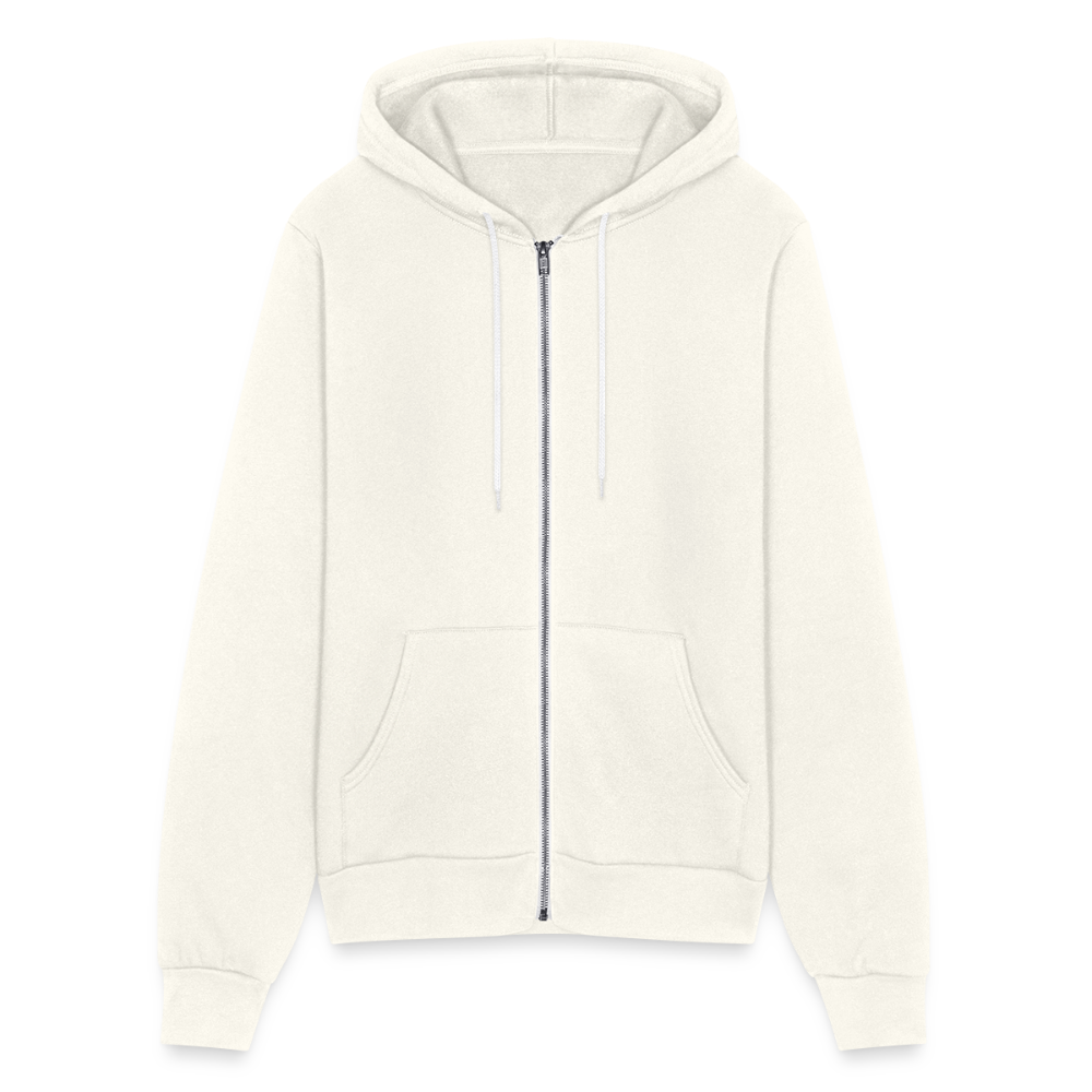 Not All Who Wonder Are Lost Bella + Canvas Unisex Full Zip Hoodie - vintage white