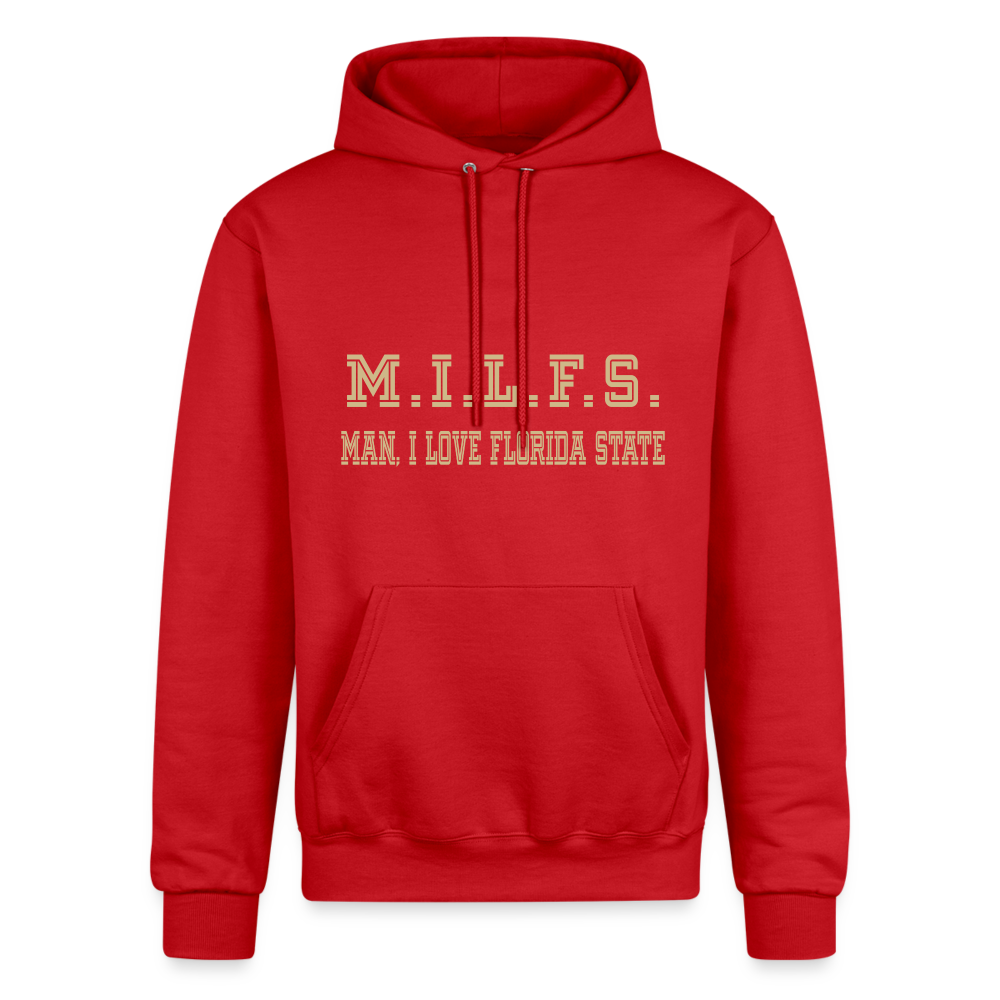 M.I.L.F.S. Champion Unisex Powerblend Hoodie - Scarlet