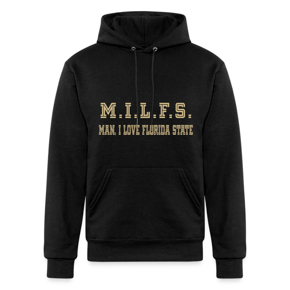 M.I.L.F.S. Champion Unisex Powerblend Hoodie - black