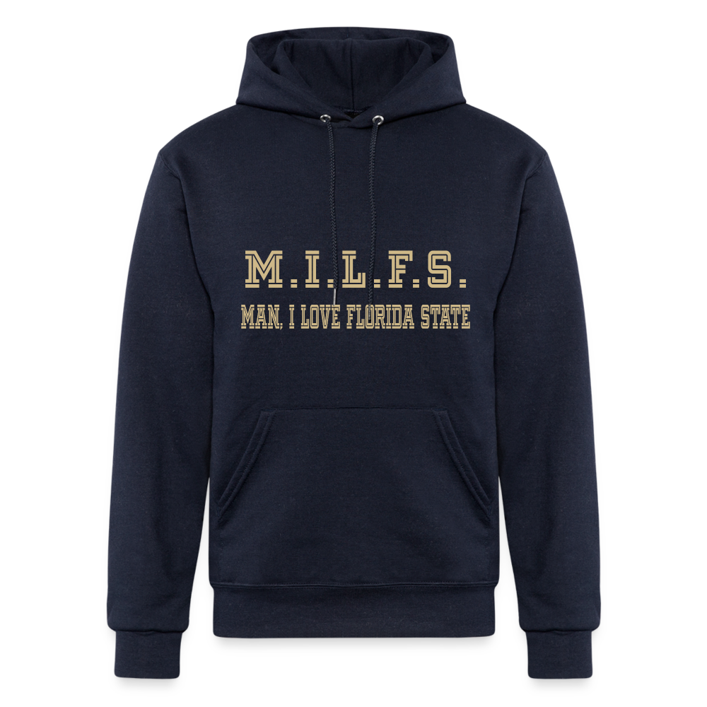M.I.L.F.S. Champion Unisex Powerblend Hoodie - navy