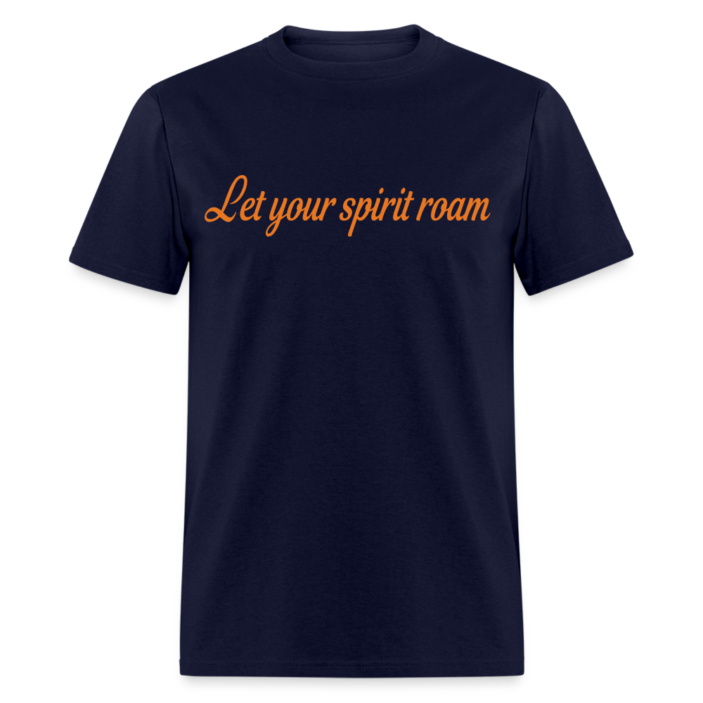 LYSR Auburn Blue & Orange Men's T-Shirt - navy