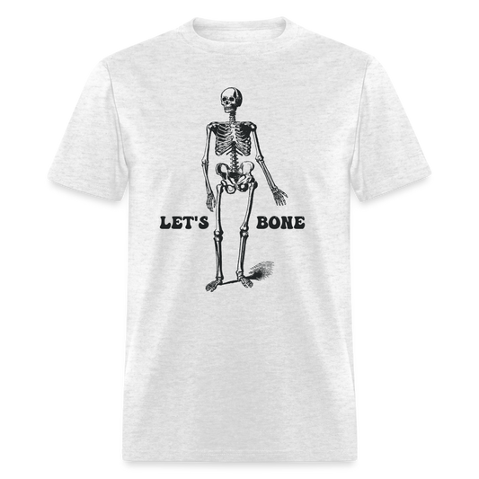 Let's Bone Men's T-Shirt - light heather gray