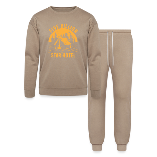 Five Billion Star Hotel Bella + Canvas Unisex Lounge Wear Set - tan
