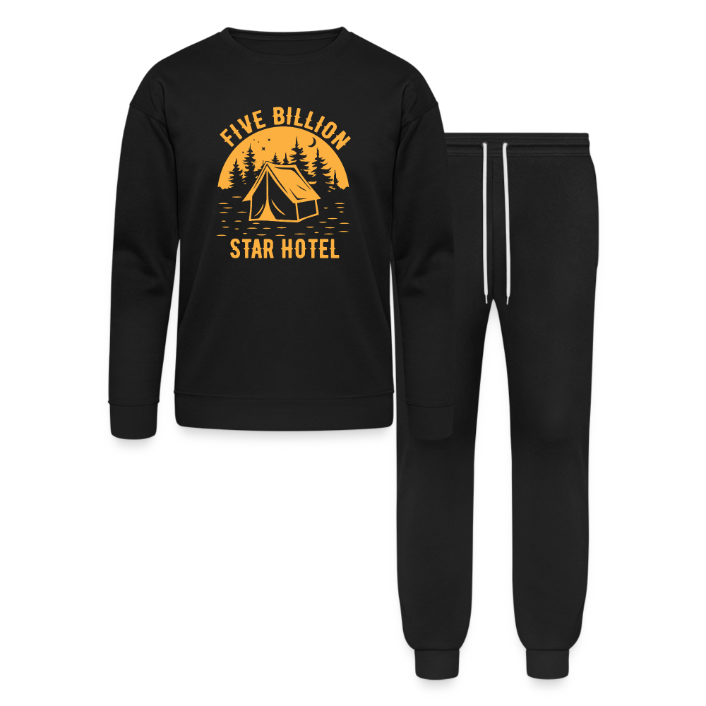 Five Billion Star Hotel Bella + Canvas Unisex Lounge Wear Set - black