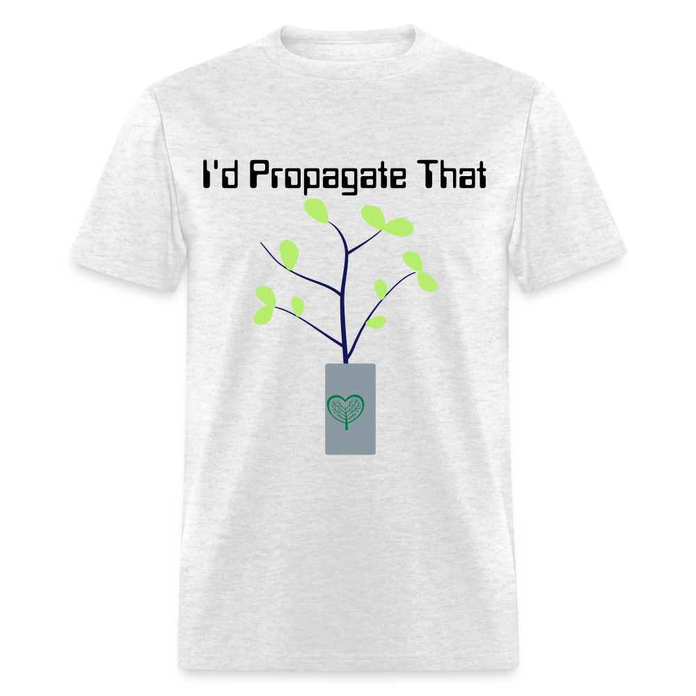 I'd Propagate That Unisex Tri-Blend T-Shirt - light heather gray